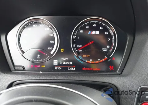 2021 BMW M2 Competition from USA, damaged, VIN WBS2U7C00M7J64095